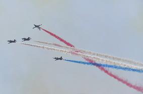 Red Falcon Air Demonstration Team Perform at Zhuhai  Air Show