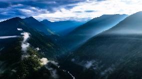 Sea Of Clouds In Medog County - China