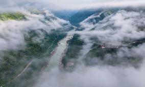 Sea Of Clouds In Medog County - China