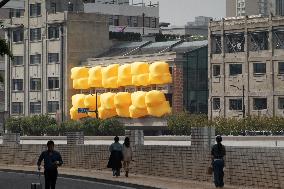 Giant Inflator Bag in Shanghai