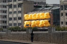 Giant Inflator Bag in Shanghai