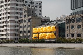 Giant Inflator Bag in Shanghai