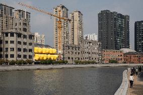 Giant Inflator Bag in Shanghai