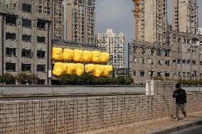 Giant Inflator Bag in Shanghai