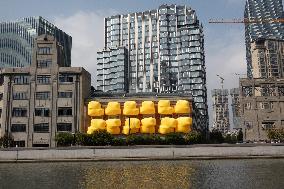 Giant Inflator Bag in Shanghai