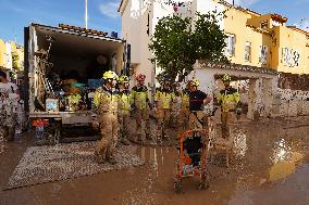 Devastation Of Dana In Valencia