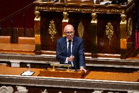 Finance Bill For 2025 Rejected In The National Assembly, In Paris