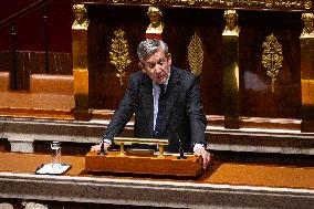 Finance Bill For 2025 Rejected In The National Assembly, In Paris