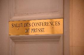 Press Briefing at The National Assembly - Paris