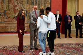 Royals Receive Olympic And Paralympic Athletes - Madrid