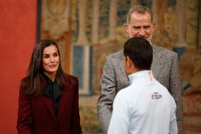 Royals Receive Olympic And Paralympic Athletes - Madrid