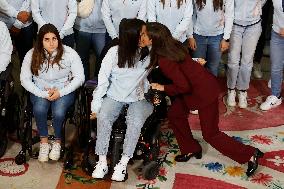 Royals Receive Olympic And Paralympic Athletes - Madrid