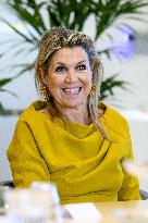 Queen Maxima At Healthcare Institution Ipse De Bruggen - Netherlands