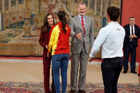 Royals Receive Olympic And Paralympic Athletes - Madrid