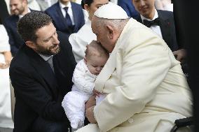 Pope Francis Wednesday Audience - Vatican