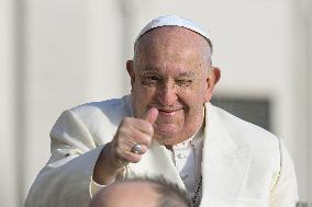 Pope Francis Wednesday Audience - Vatican