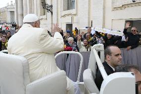 Pope Francis Wednesday Audience - Vatican