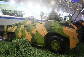 A Vehicle-mounted Tactical Laser Weapon Syst at Zhuhai  Air Show