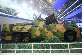 A Vehicle-mounted Tactical Laser Weapon Syst at Zhuhai  Air Show