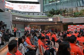 Swiggy IPO Listing Ceremony In Mumbai