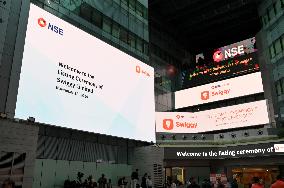 Swiggy IPO Listing Ceremony In Mumbai