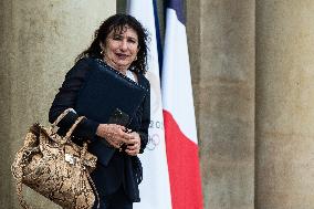 Council Of Ministers At The Elysee Palace