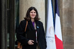 Council Of Ministers At The Elysee Palace