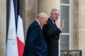 Council Of Ministers At The Elysee Palace