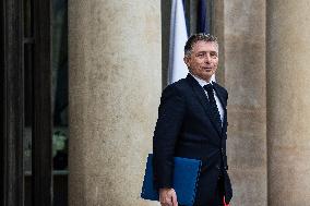 Council Of Ministers At The Elysee Palace