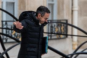 Council Of Ministers At The Elysee Palace