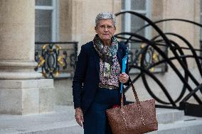 Council Of Ministers At The Elysee Palace