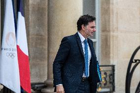 Council Of Ministers At The Elysee Palace