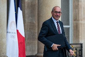 Council Of Ministers At The Elysee Palace