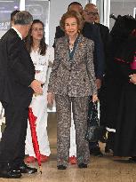 Queen Sofia Visit To San Jose Institute Foundation - Madrid