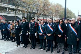 Tribute To The Victims Of The Terrorist Attacks 13/11 - Saint-Denis