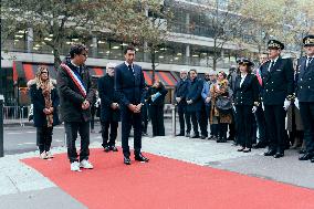 Tribute To The Victims Of The Terrorist Attacks 13/11 - Saint-Denis