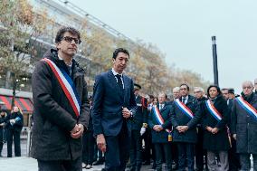 Tribute To The Victims Of The Terrorist Attacks 13/11 - Saint-Denis