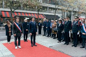 Tribute To The Victims Of The Terrorist Attacks 13/11 - Saint-Denis