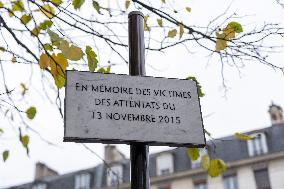 Tribute To The Victims Of The Terrorist Attacks 13/11 - Le Comptoir Voltaire - Paris