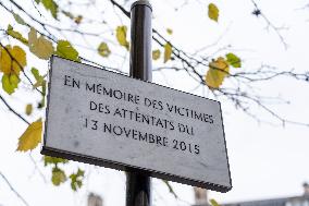 Tribute To The Victims Of The Terrorist Attacks 13/11 - Le Comptoir Voltaire - Paris