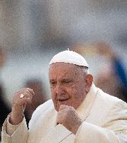 Pope Francis Weekly General Audience - Vatican