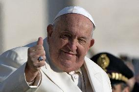 Pope Francis Weekly General Audience - Vatican