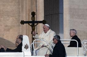 Pope Francis Weekly General Audience - Vatican