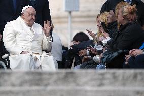 Pope Francis Weekly General Audience - Vatican