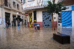 Flood Alerts Issued In Malaga, Spain