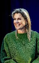 Queen Maxima at Anniversary Meeting 10 Years State of the SME - Netherlands