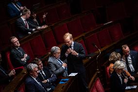 Question Time In The French Parliament