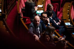 Question Time In The French Parliament