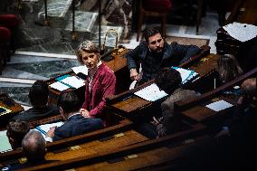 Question Time In The French Parliament