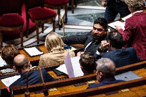 Question Time In The French Parliament